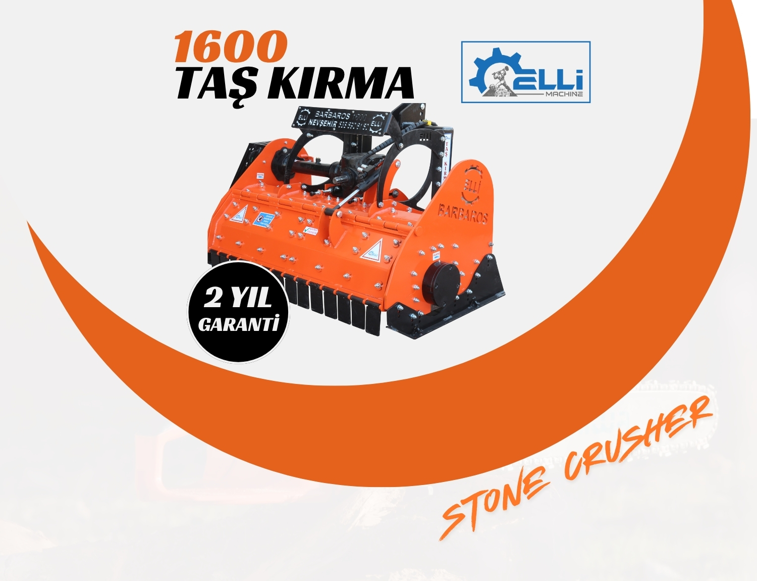 1600 Taş Kırma Makinesi